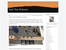 Tablet Screenshot of icedteaforever.com